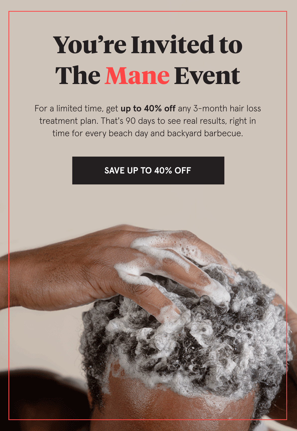 Save up to 40% off