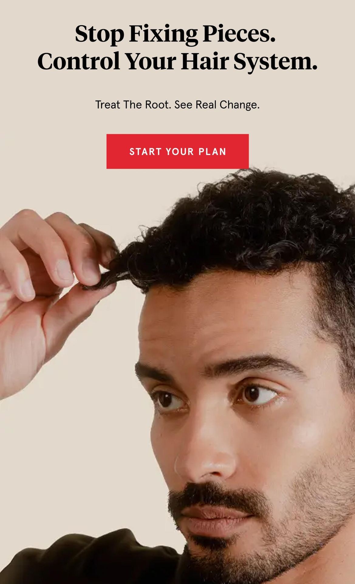 Stop fixing pieces. Control your hair system