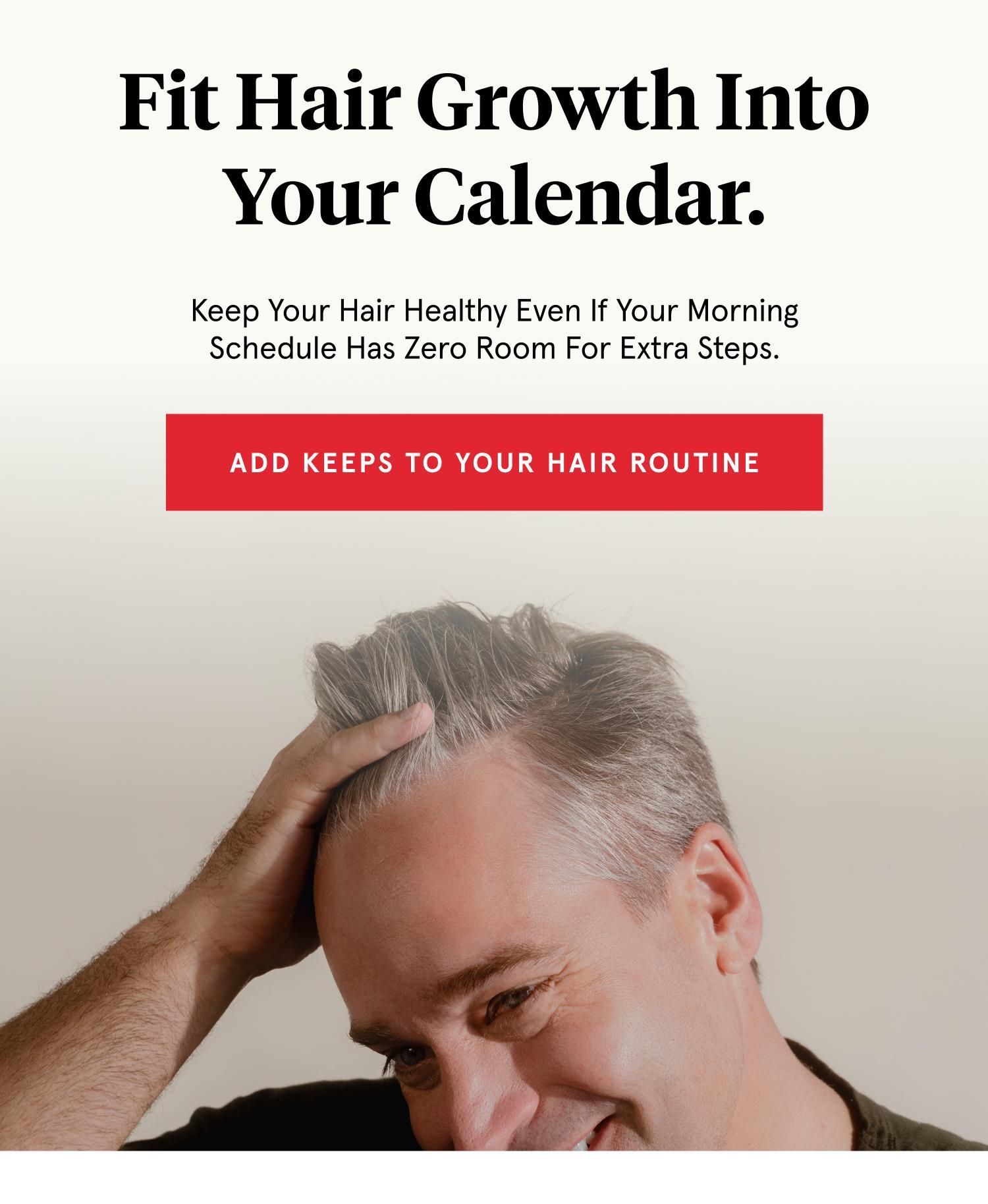 Keeps makes your hair healthy