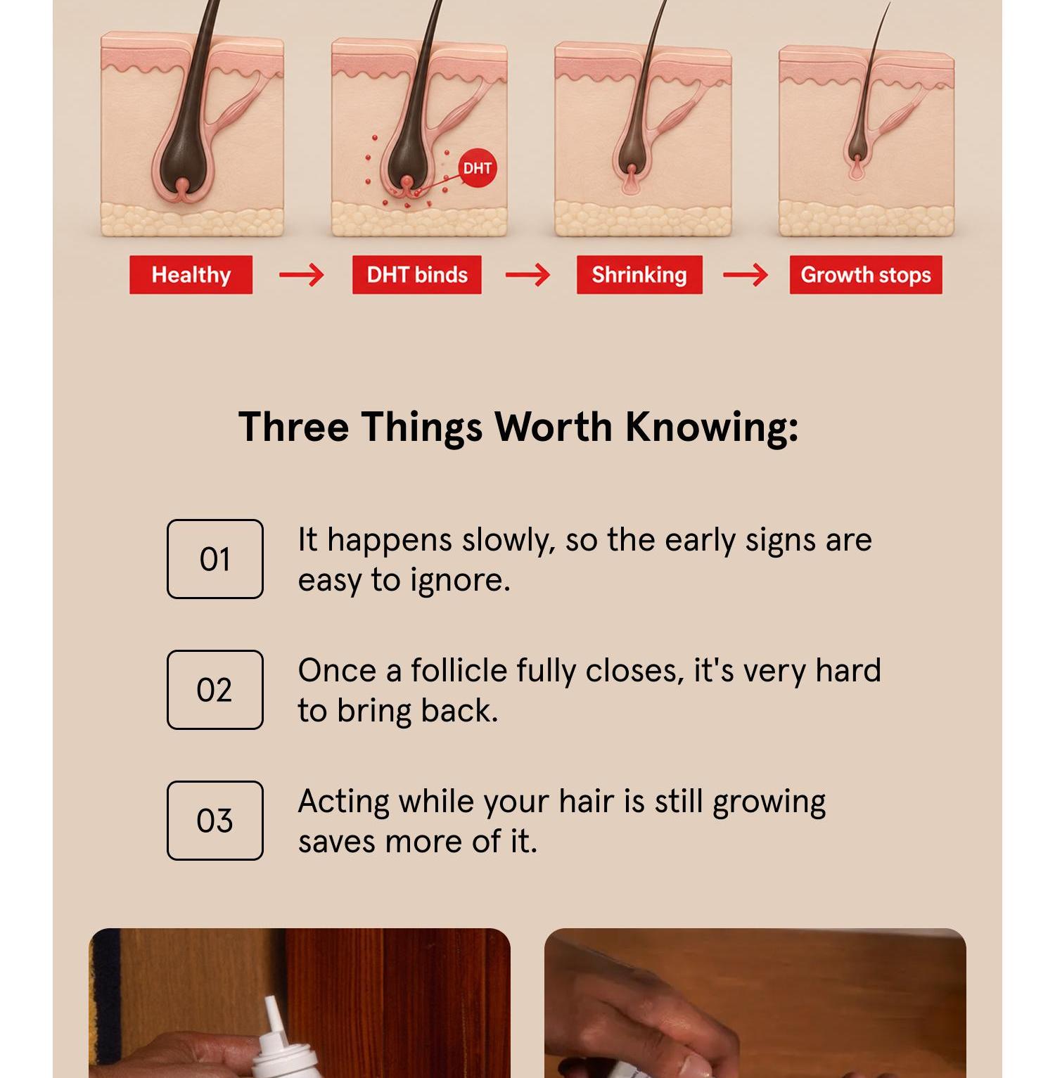 Three things worth knowing