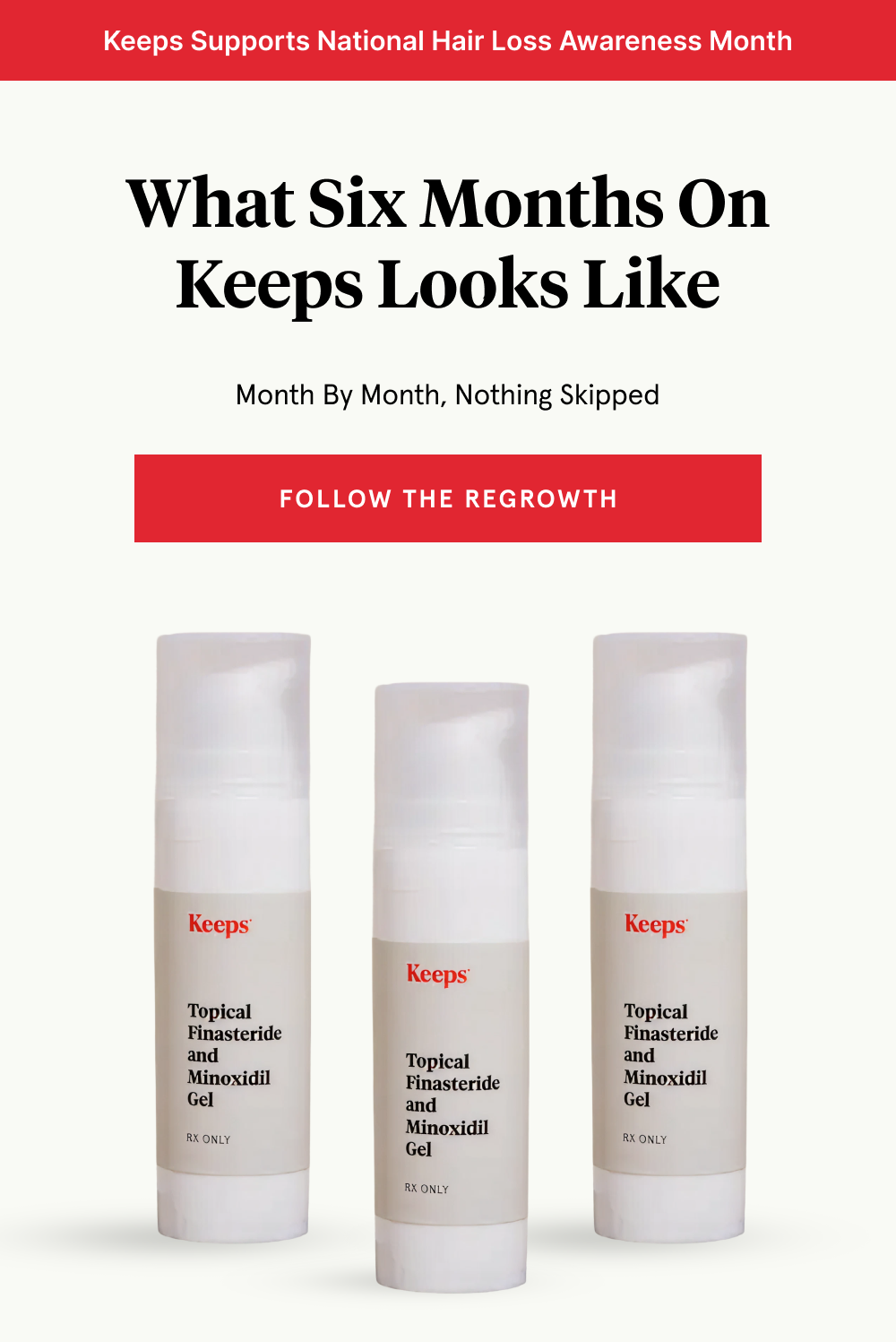 What Keeps looks like month by month.