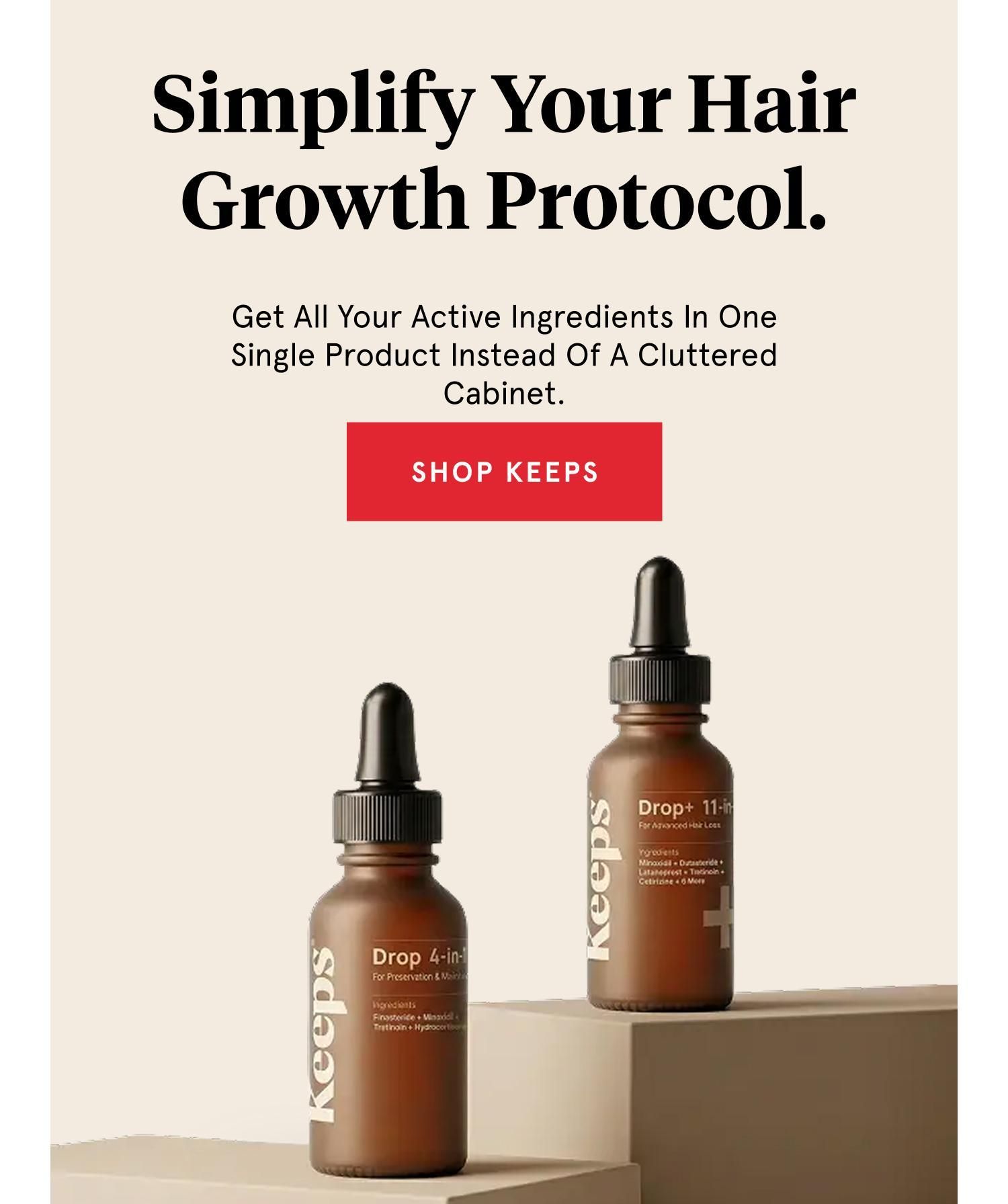 Keeps makes your hair healthy
