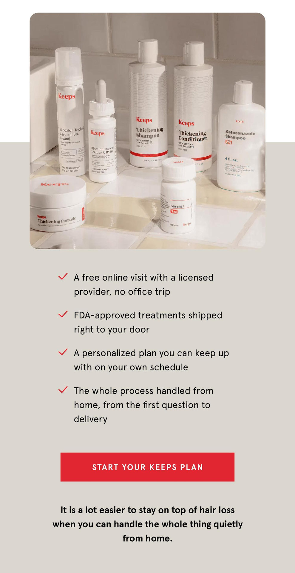 Why choose doctor prescribed hair care. 