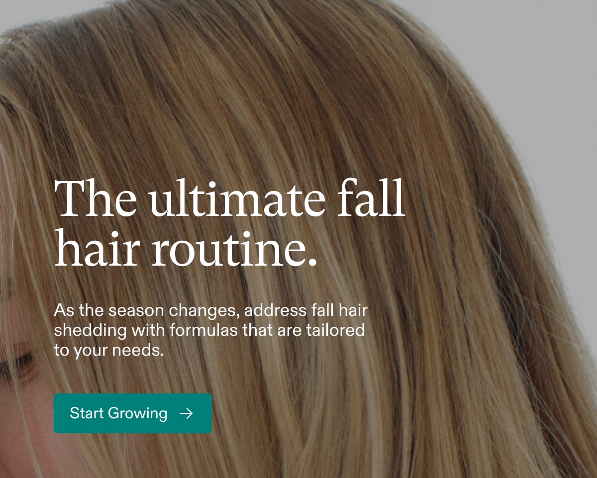 The ultimate fall hair routine.