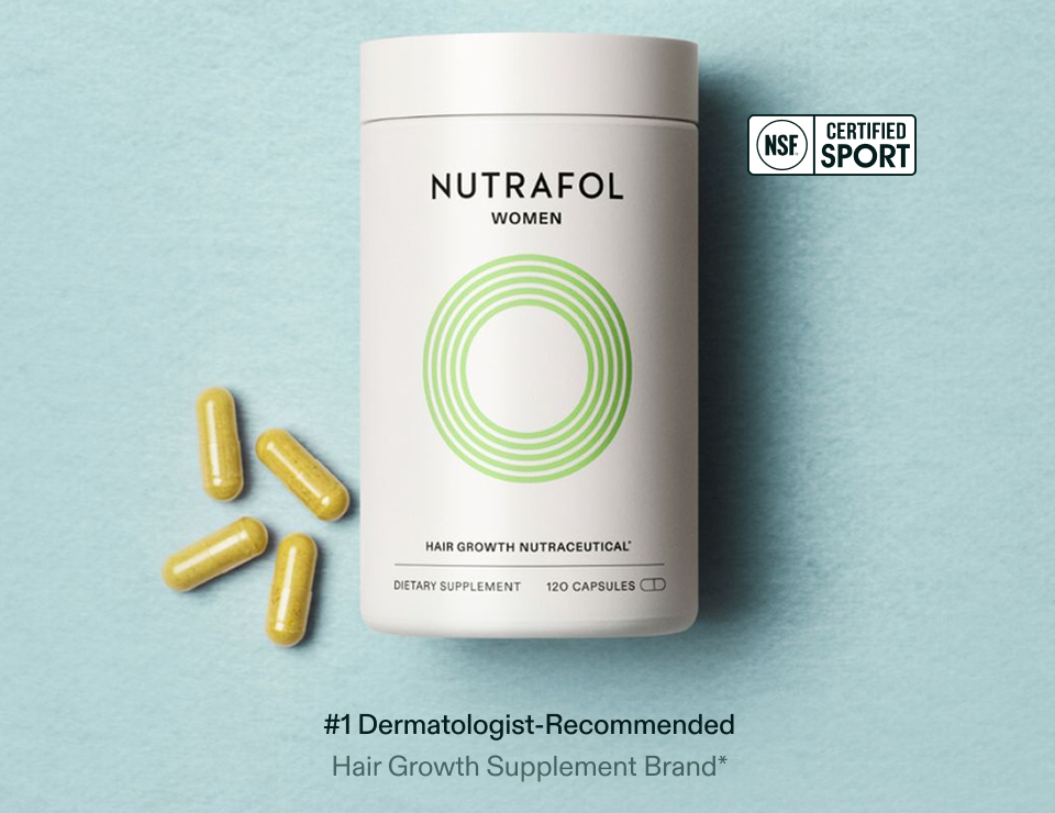 #1 Dermatologist-Recommended Hair Growth Supplement Brand*