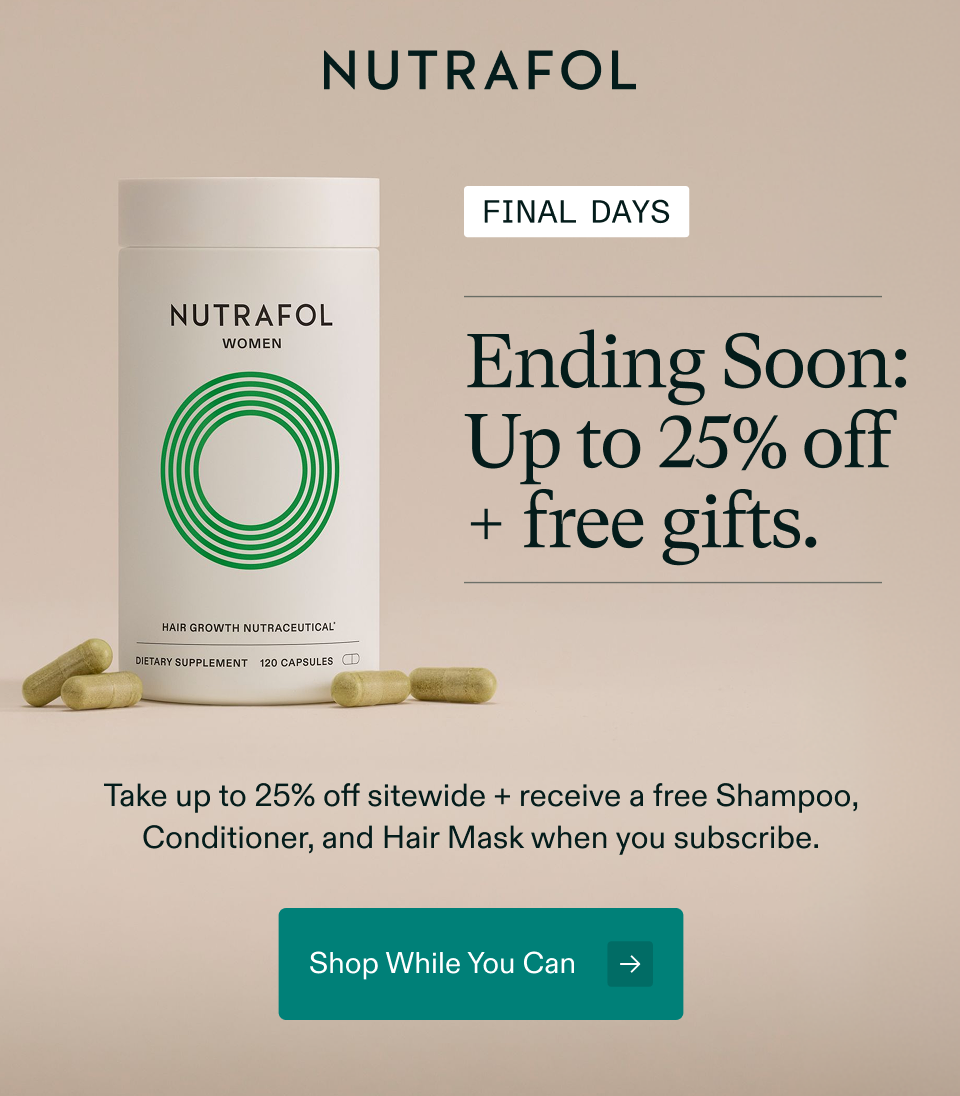 Ending Soon: Up to 25% off + free gifts. Take up to 25% off sitewide + receive a free Shampoo, Conditioner, and Hair Mask when you subscribe. Shop While You Can