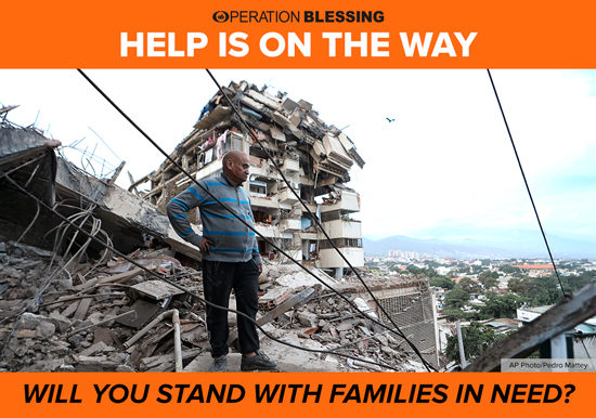 Will you stand with families in need?