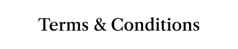Terms and Conditions button