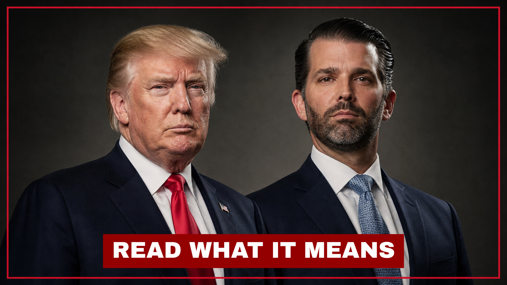 Donald and Donald Trump Jr