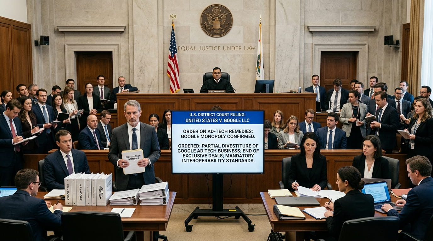 Judge Rejects Google Breakup, Οrdеrs Ad-Tech Conduct Overhaul Instead