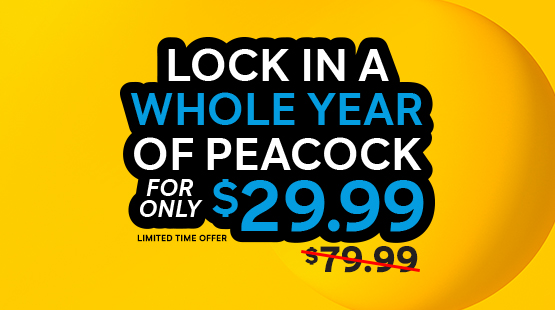 A Year of Peacock $29.99