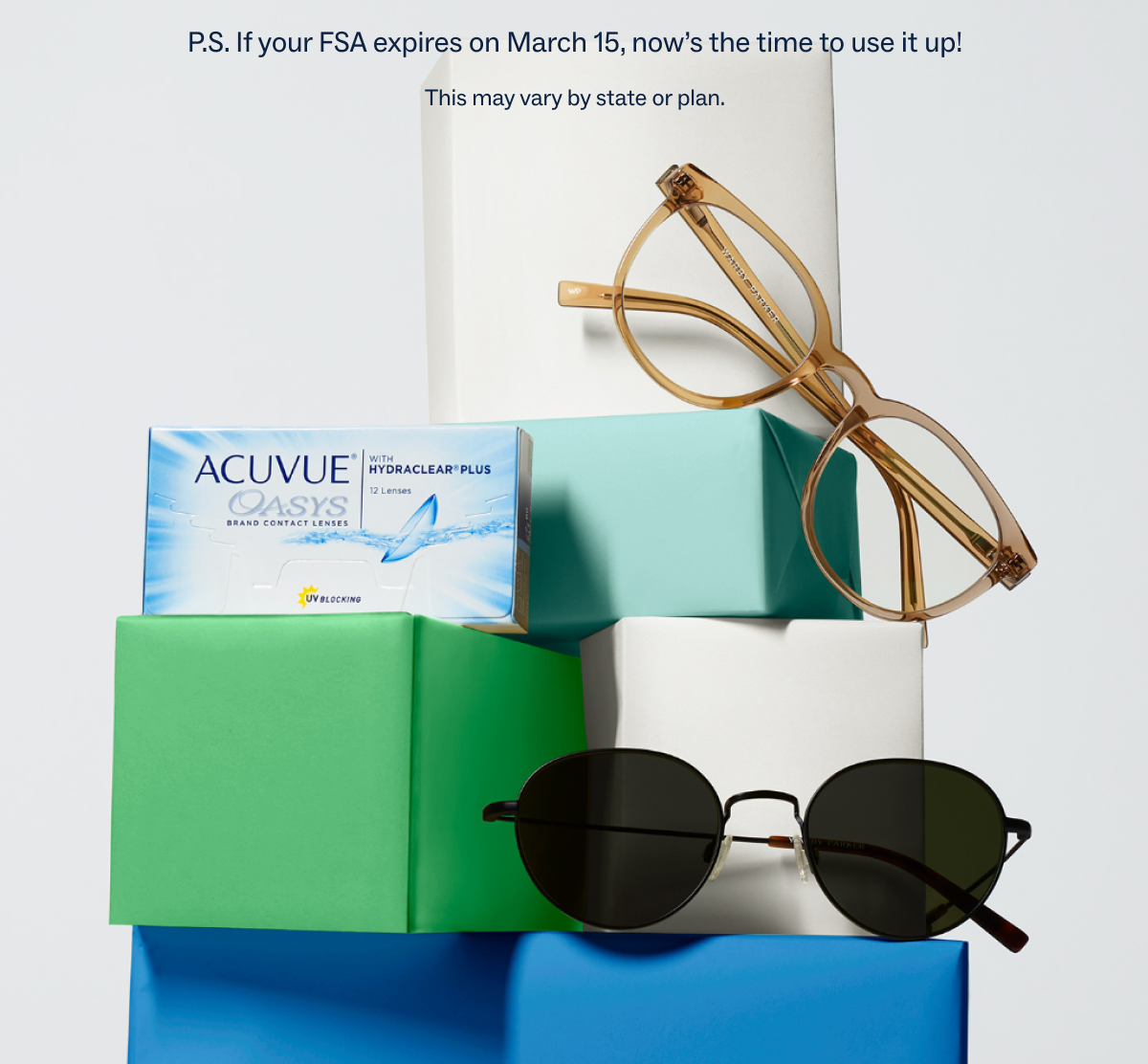 If your FSA expires on March 15, now's the time to use it up!