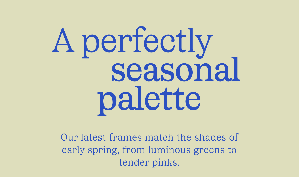 A perfectly seasonal palette