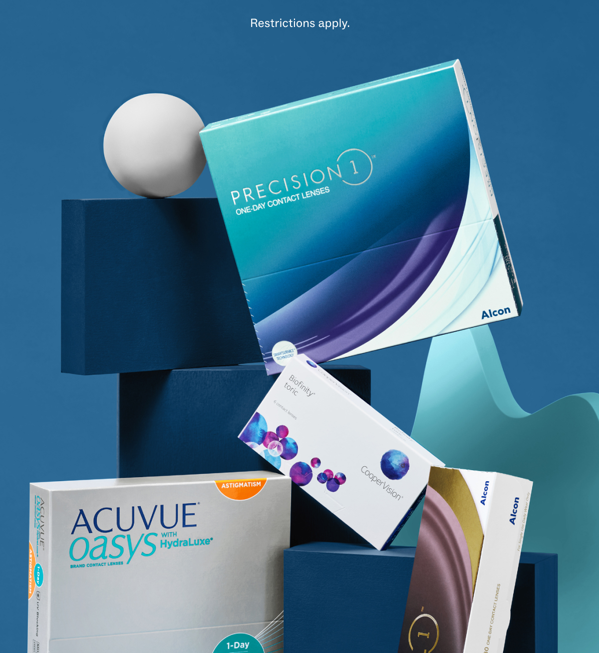 20% off your first order of contacts