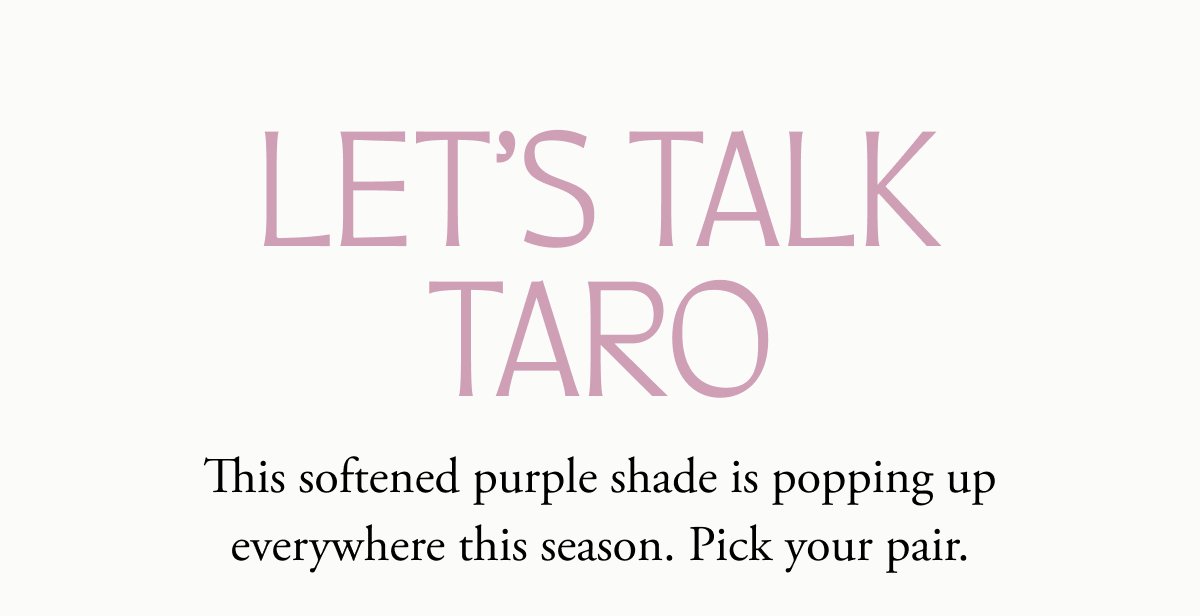 Let's Talk Taro