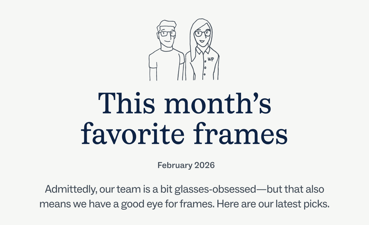 This month's favorite frames