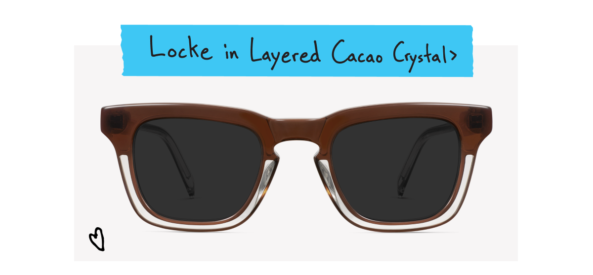 Locke in Layered Cacao Crystal Locke in Layered Cacao Crystal