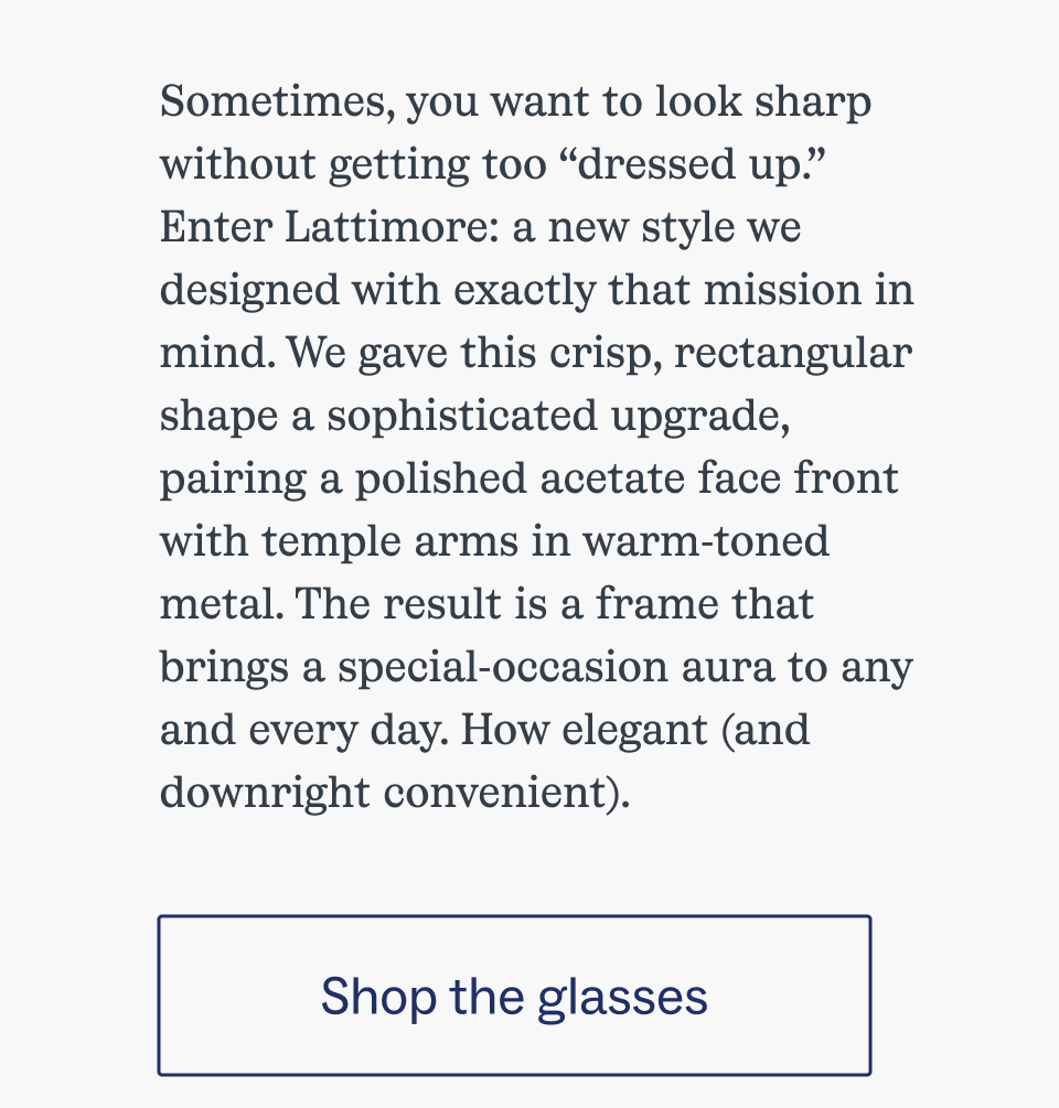 Shop the glasses Shop the glasses