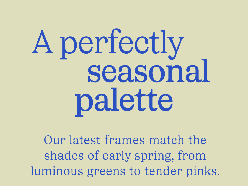 A perfectly seasonal palette