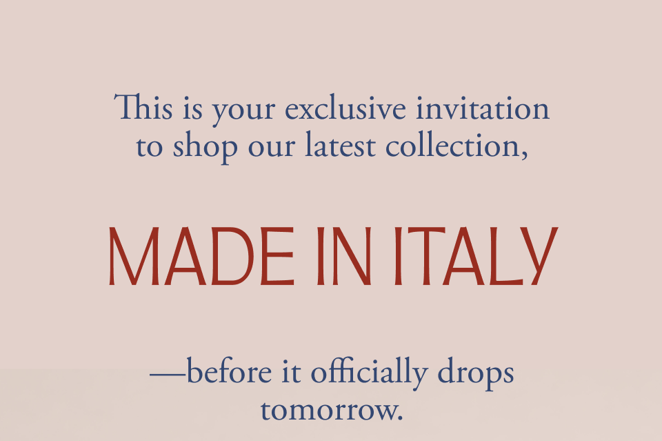 Made in Italy