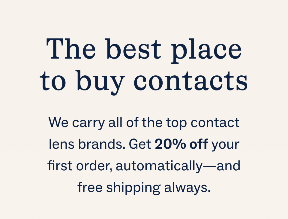 The best place to buy contacts The best place to buy contacts