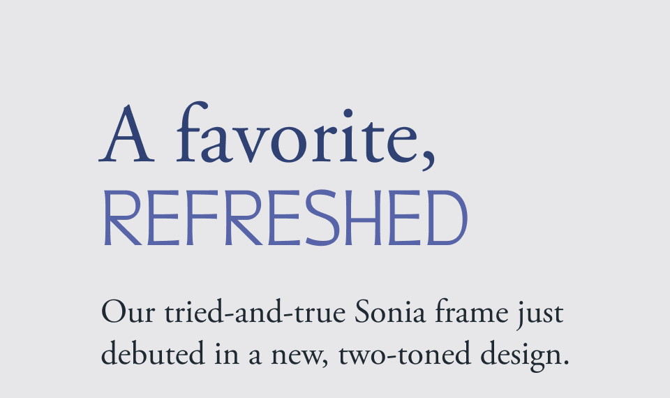 A favorite, refreshed A favorite, refreshed