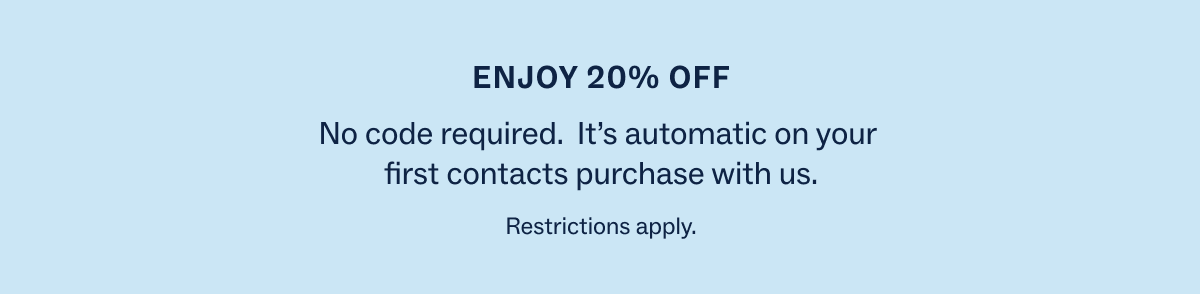 Enjoy 20% off Enjoy 20% off