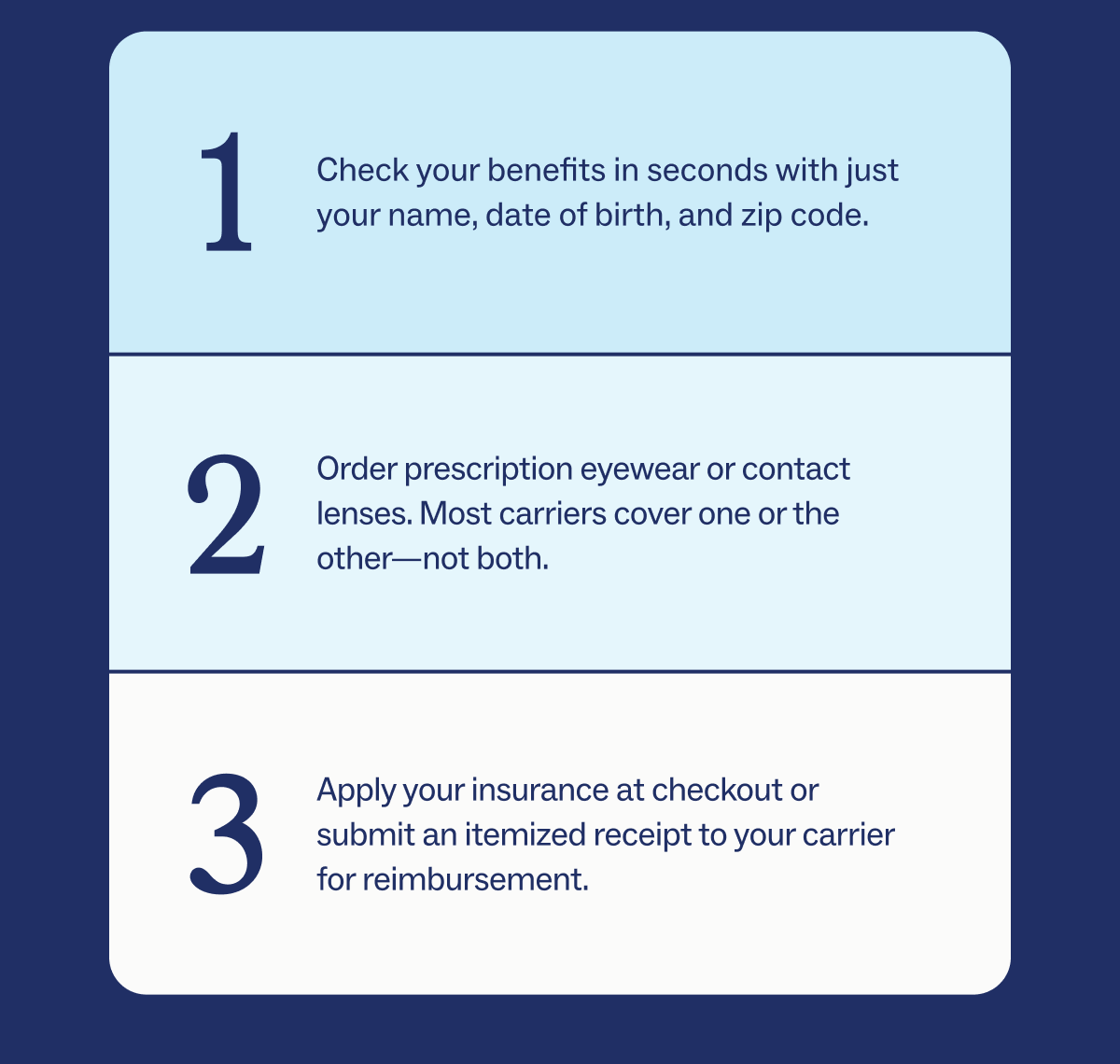 Vision insurance