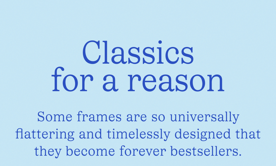 Classics for a reason