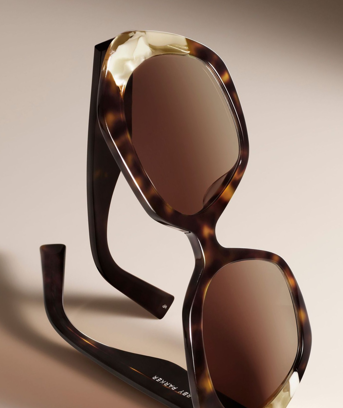 Mimi in Ristretto Tortoise with Marbled Opal Mimi in Ristretto Tortoise with Marbled Opal