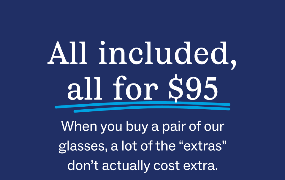 All included, all for $95