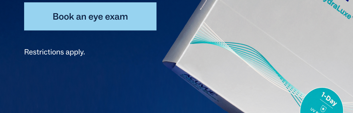 Book an eye exam Book an eye exam