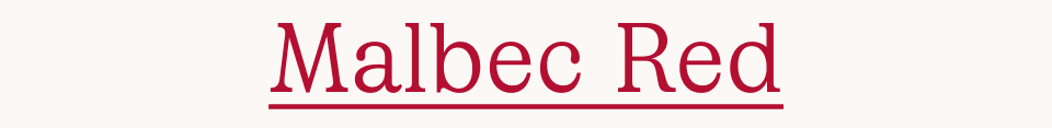 Malbec Red Malbec Red
