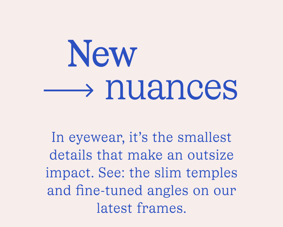 New nuances