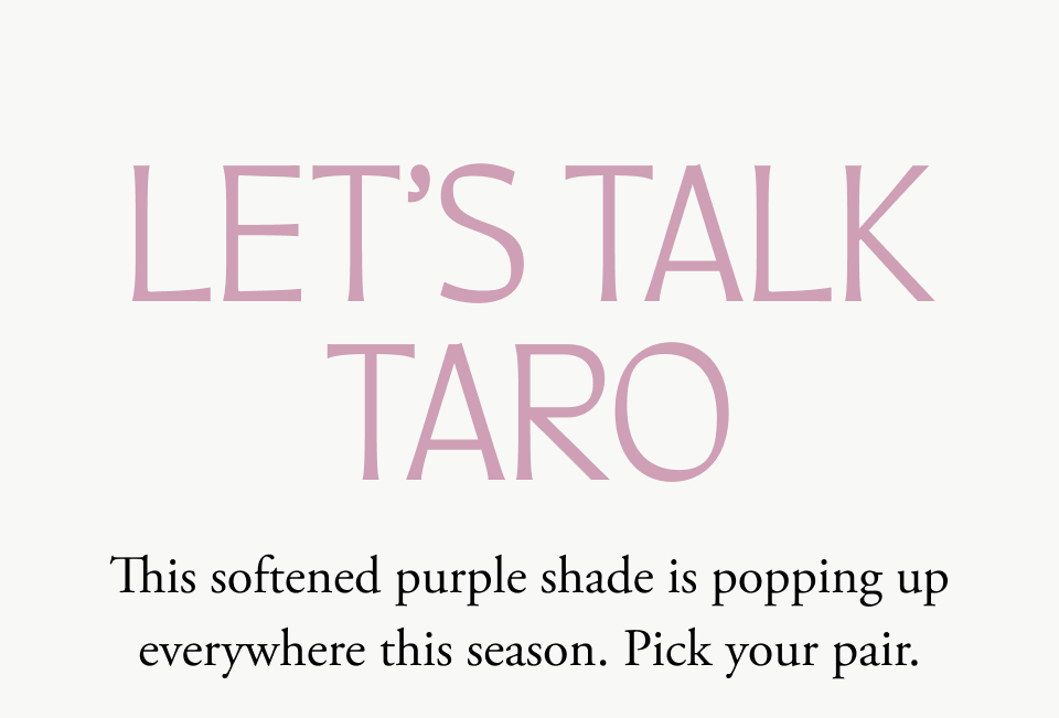 Let's Talk Taro