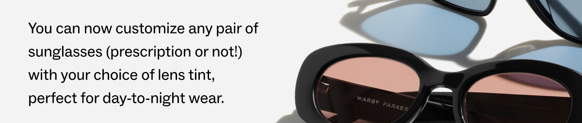 You can now customize any pair of sunglasses
