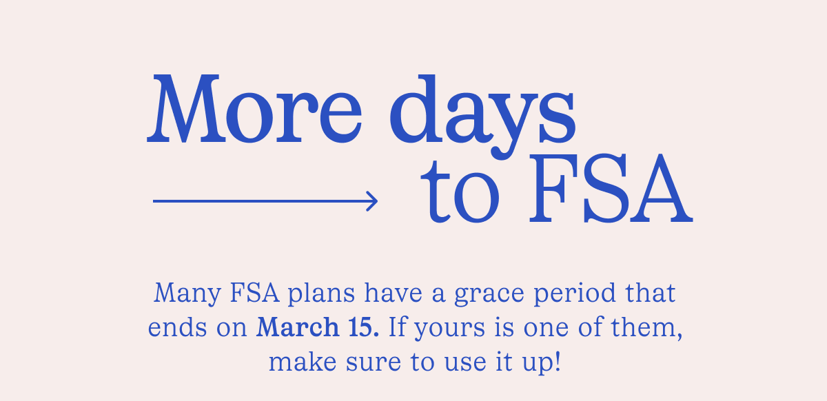 More days to FSA