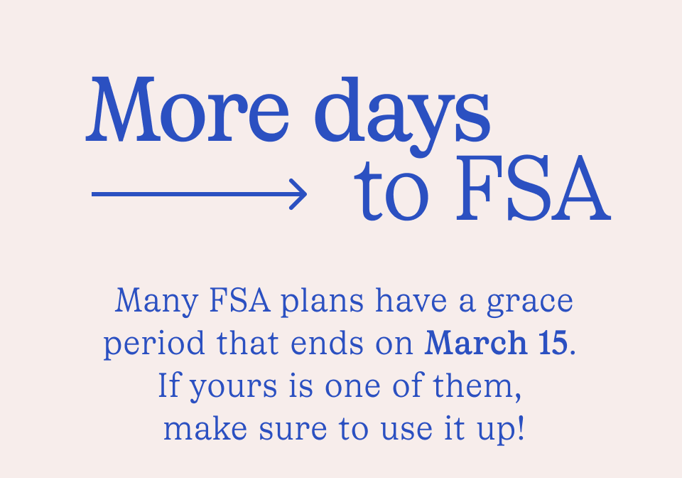 More days to FSA