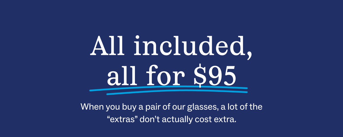 All included, all for $95