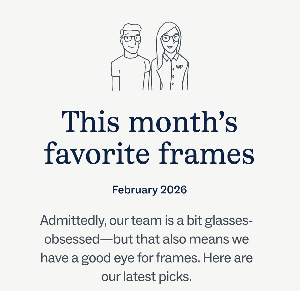 This month's favorite frames