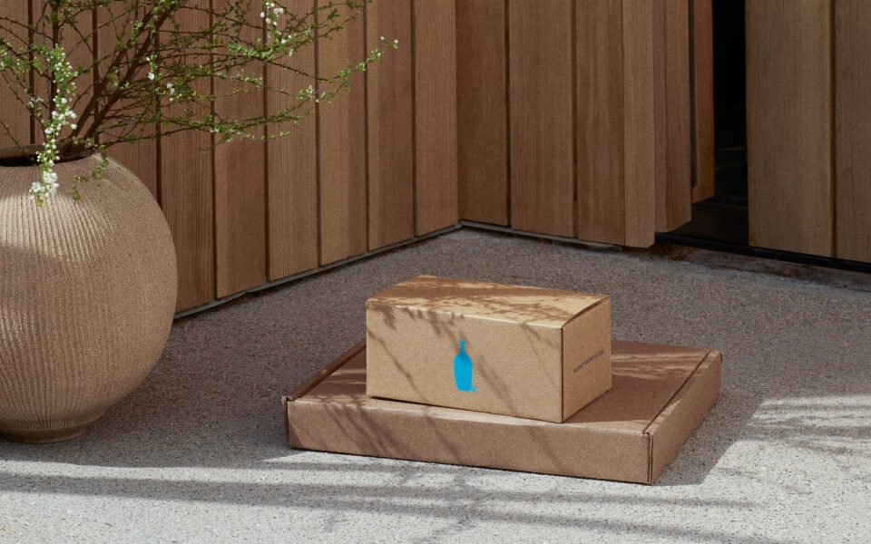 Image of coffee shipment delivery.