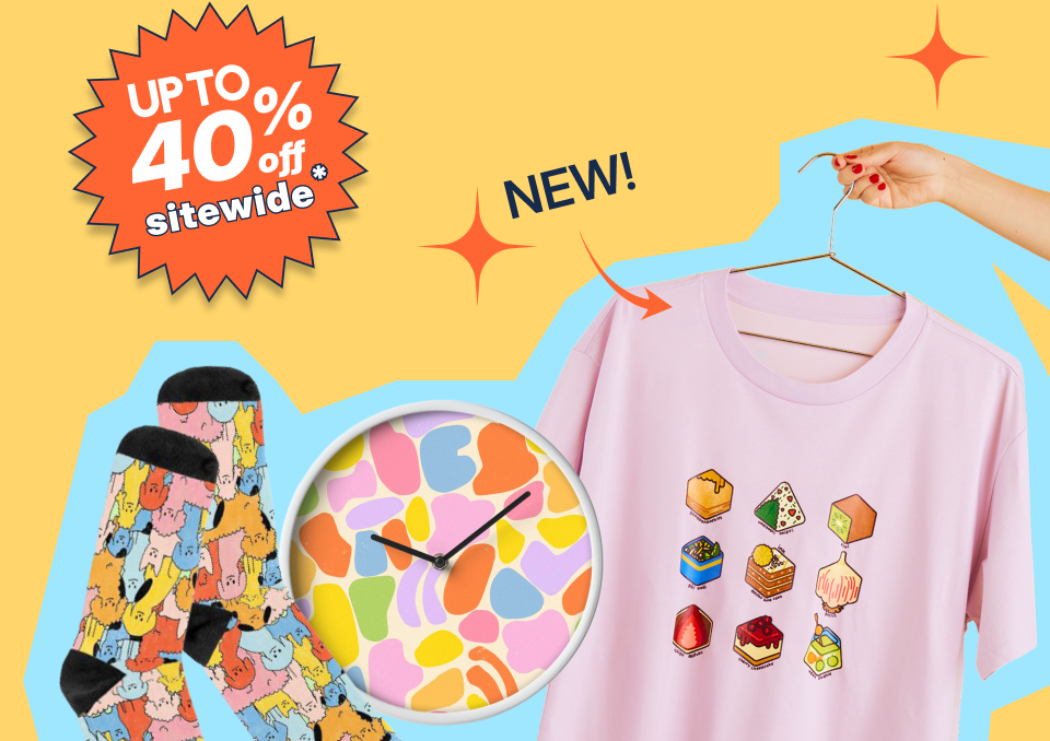 Up to 40% off Sitewide