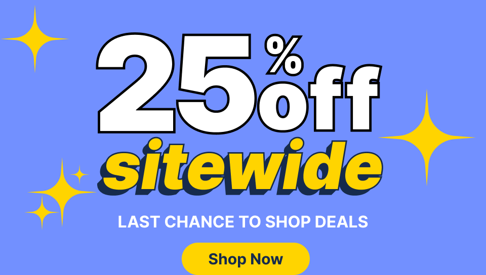 25% Off Sitewide