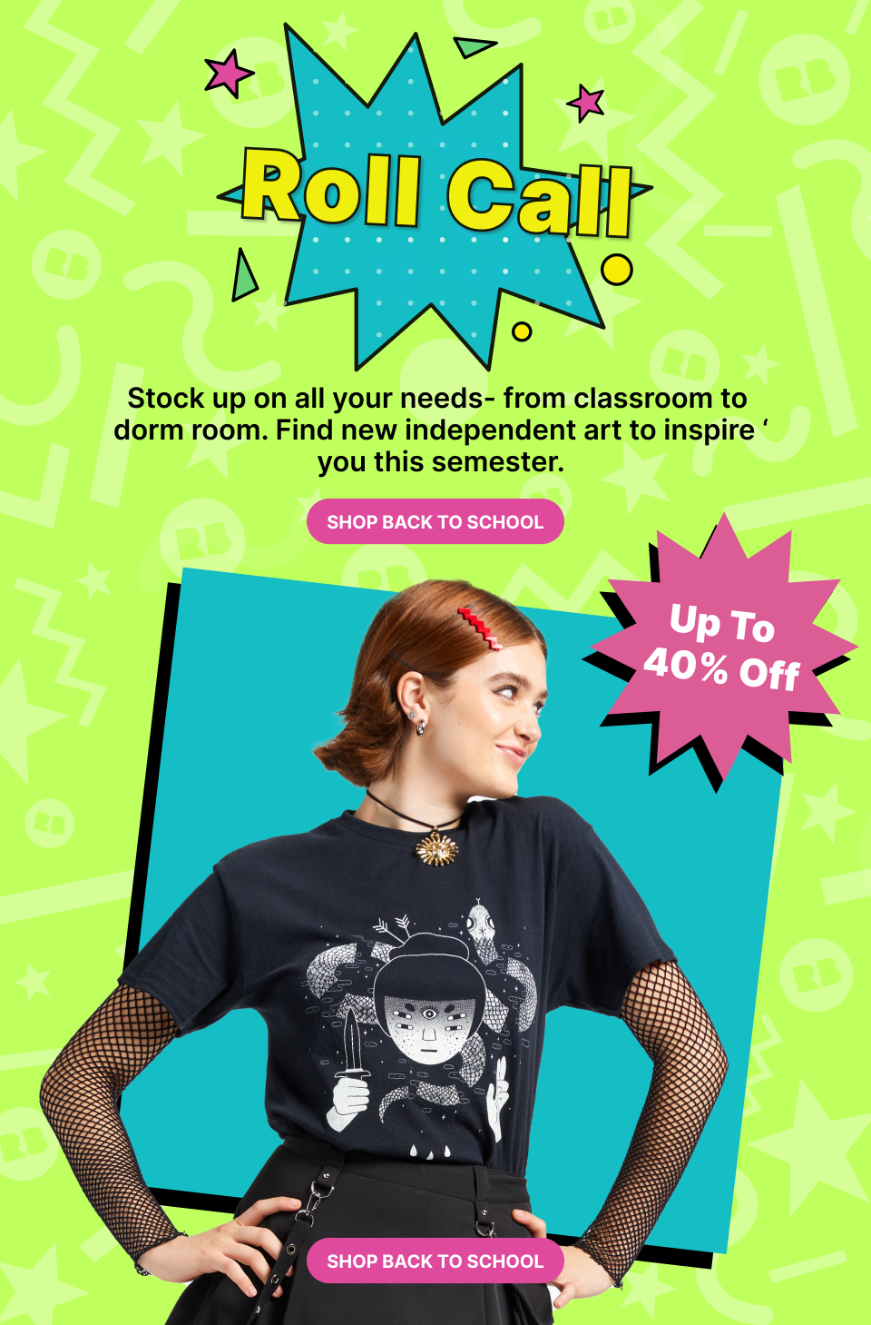 Up to 40% off Sitewide