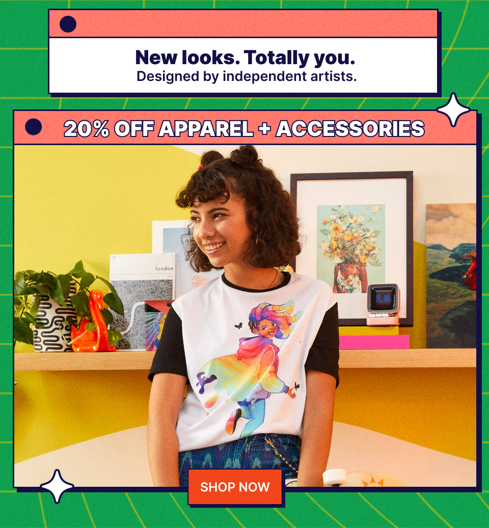 20% Off Apparel + Accessories