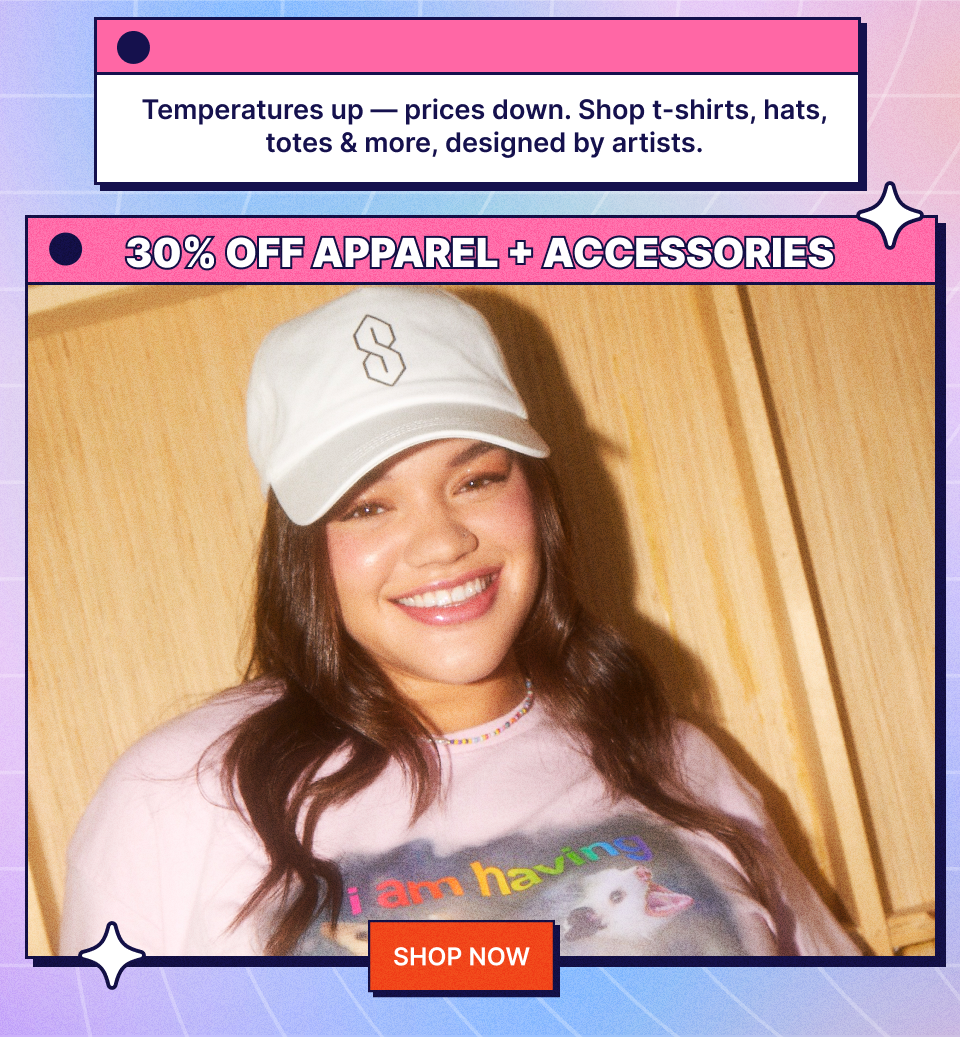 30% Off Apparel + Accessories