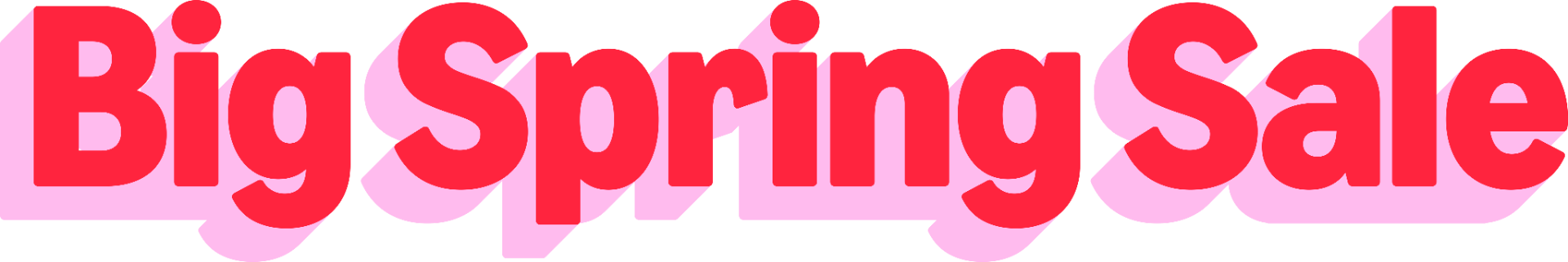 BIG SPRING SALE