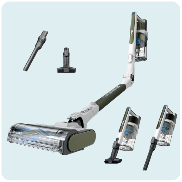 Shark PowerPro Flex Pet Plus Cordless Vacuum, FloorDetect Technology, MultiFLEX Wand, HEPA Filter, for Carpets & Hard Floors, Up to 50-Minute Runtime,...