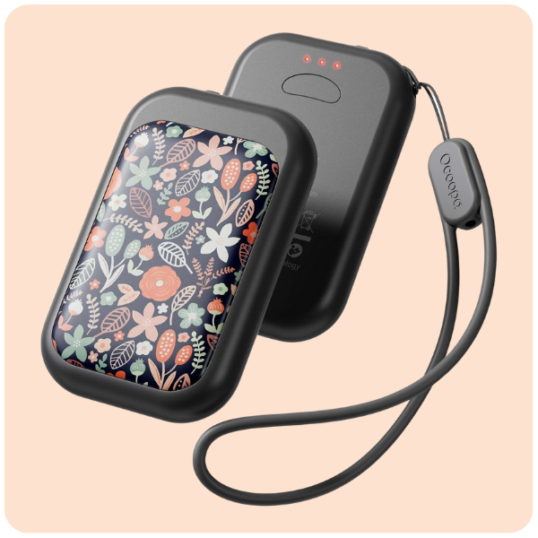 Magnetic Rechargeable Hand Warmers 2 Pack, Card-Style Electric AI Hand Warmers 5000mAh, Pocket Portable Hands Heater, UL Certified, for Men Women, Hunting Essentials, UT4 Young