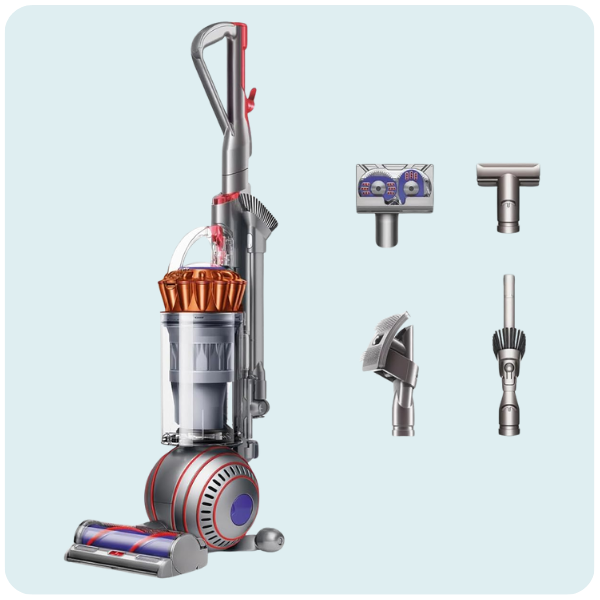 Dyson Ball Animal 3 Extra Upright Vacuum, Corded, 290AW, De-tangling Motorbar Cleaner Head for All Floors, 3 Suction Modes, Specialized pet Tools